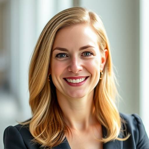Portr√§t von Anna Schmidt, Marketingleiterin bei M√ºller GmbH